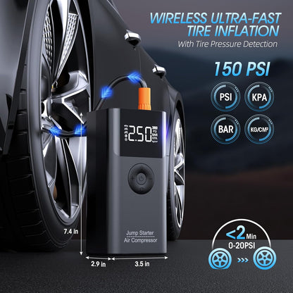 Virell™️ 4 in 1 Multifunctional Car Emergency Power Starter Kit
