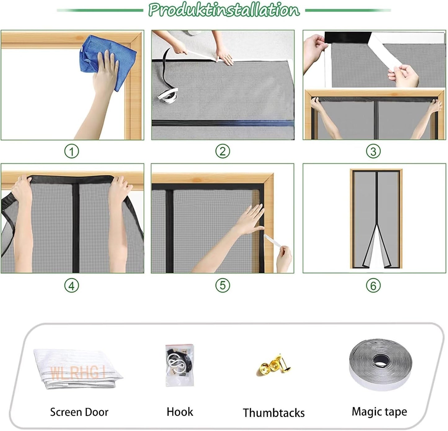 Virell™️ Magnetic Mesh Screen Door Shield