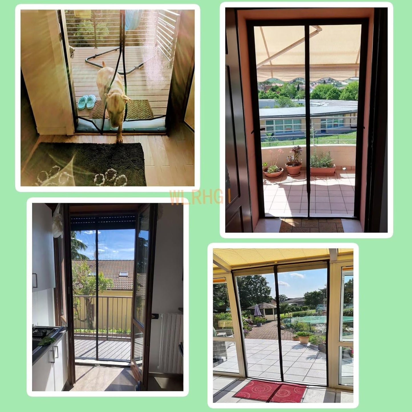 Virell™️ Magnetic Mesh Screen Door Shield