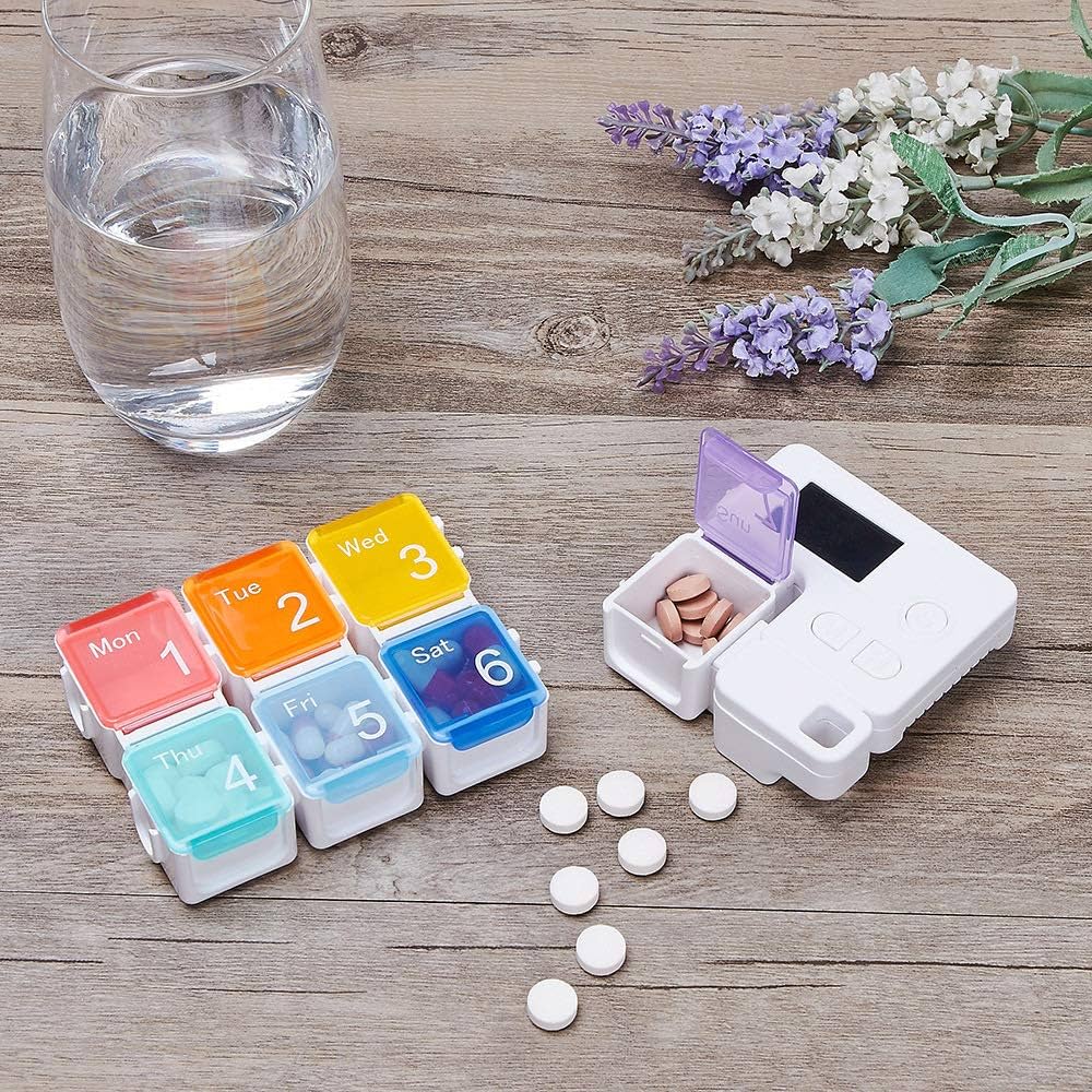 Virell™️ Smart 7-Day Pill Alarm Reminder & Organizer Box