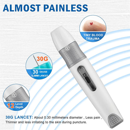 Virell™️ Blood Sugar Monitor Machine With Full Testing Kit