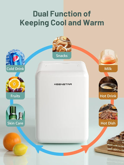 Virell™️ 8 Liters 12V Portable Fridge Cooler For Car & Camping