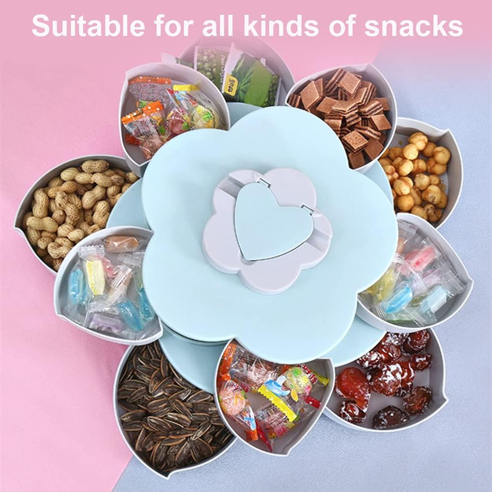 Virell™️ Smart Rotating Snack Organizer Tray