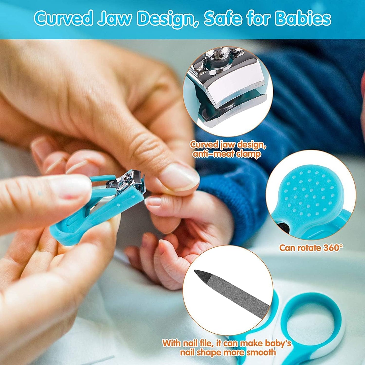 Virell™️ 10 in 1 Everyday Baby Care Grooming Kit