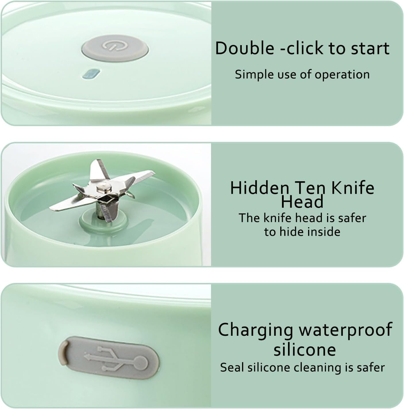 Virell™️ 800ML Most Powerful Electric Portable Juicer With Sipper