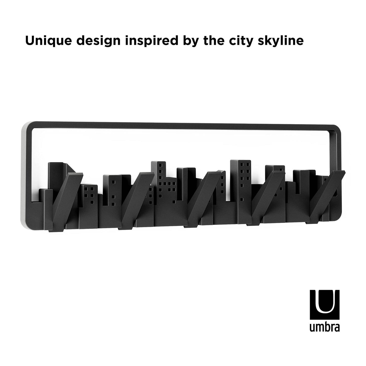 Virell™️ Skyline FlipDown Wall Mounted Modern Hanging Hook