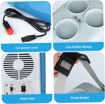 Virell™️ Electric Portable Heating & Cooling Car Travel Fridge