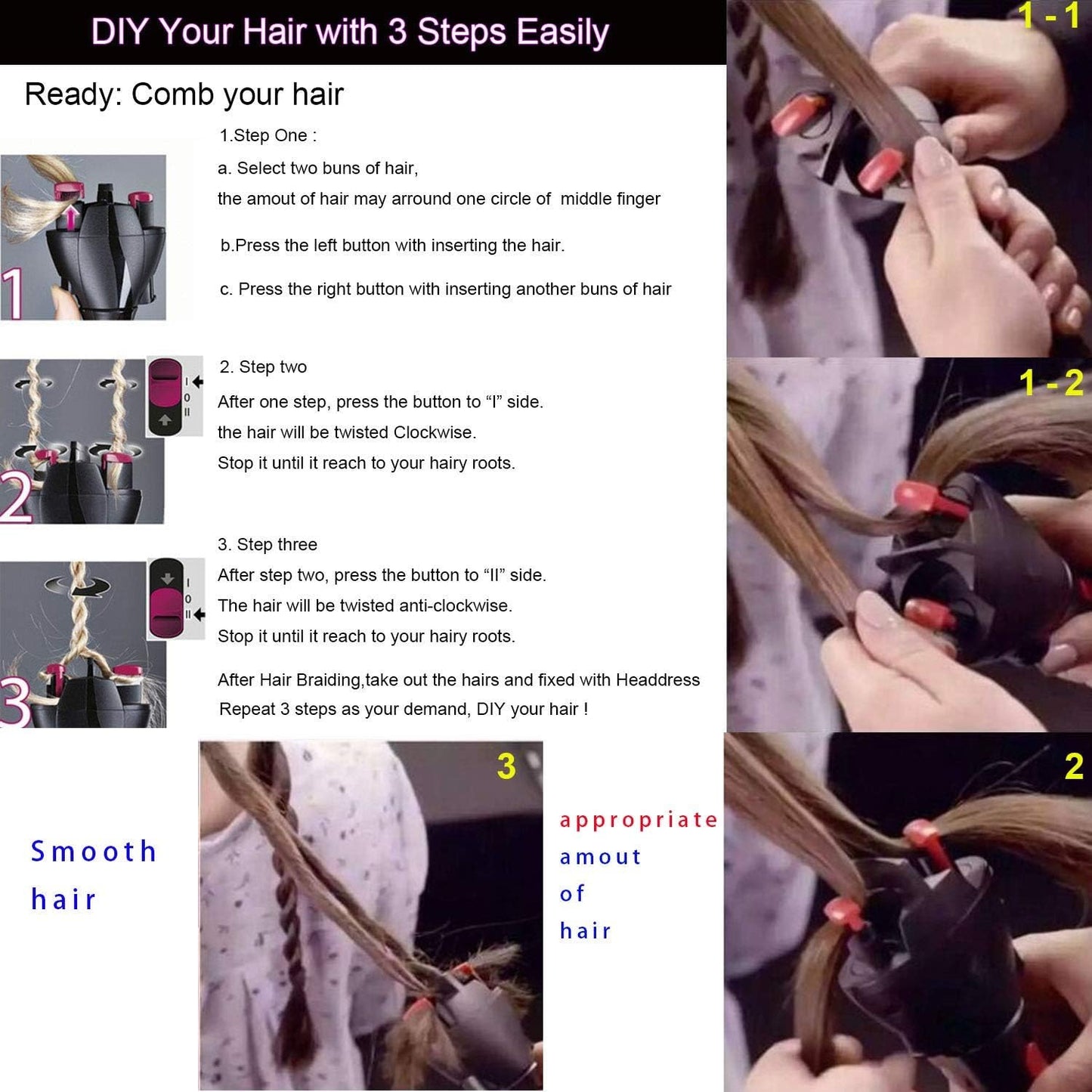Virell™️ Automatic Hair Twist Styling Machine