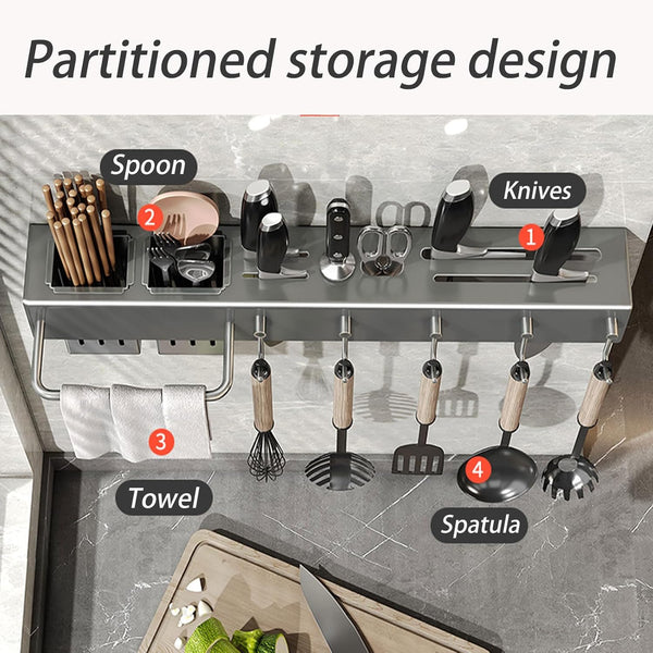 Virell Wall Kitchen Rack