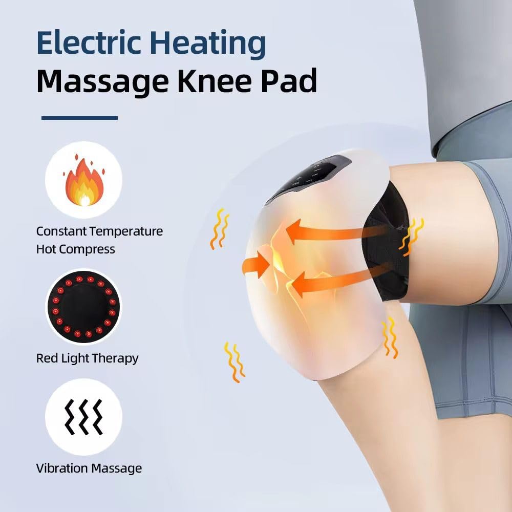 Virell™️ Electric Premium Knee Relief Massage Machine With Infrared Therapy
