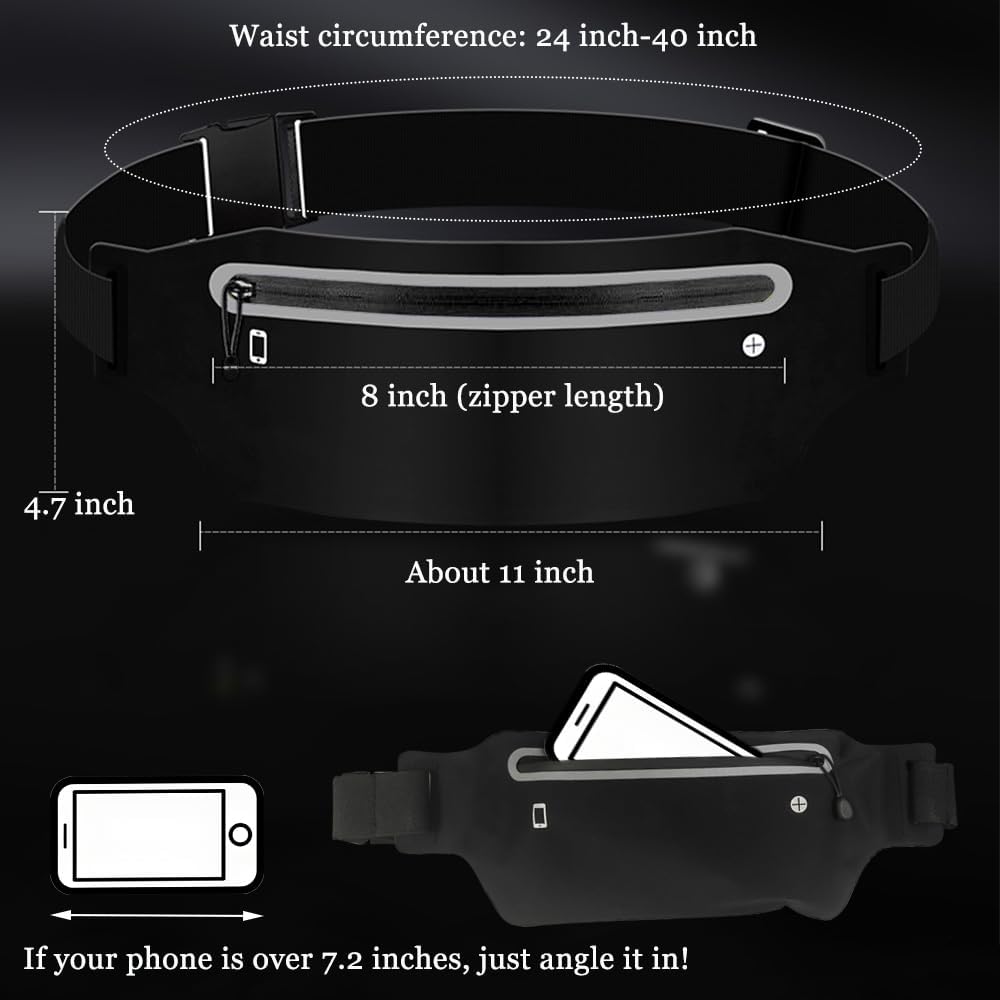 Virell™️ Unisex Waterproof Waist Sport Running Belt Bag