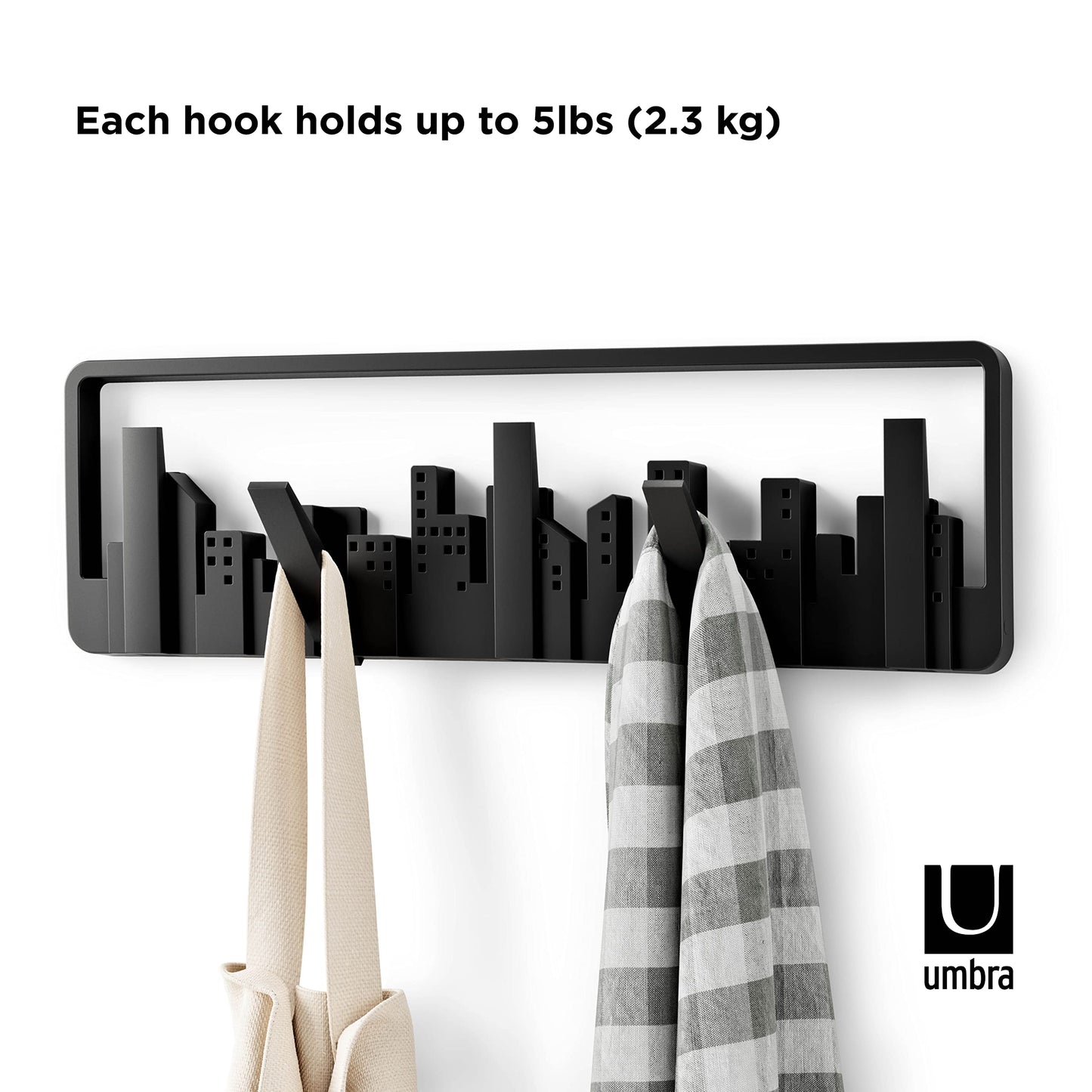 Virell™️ Skyline FlipDown Wall Mounted Modern Hanging Hook