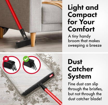 Virell™️ Adjustable Silicone Pet Hair Broom Cleaner
