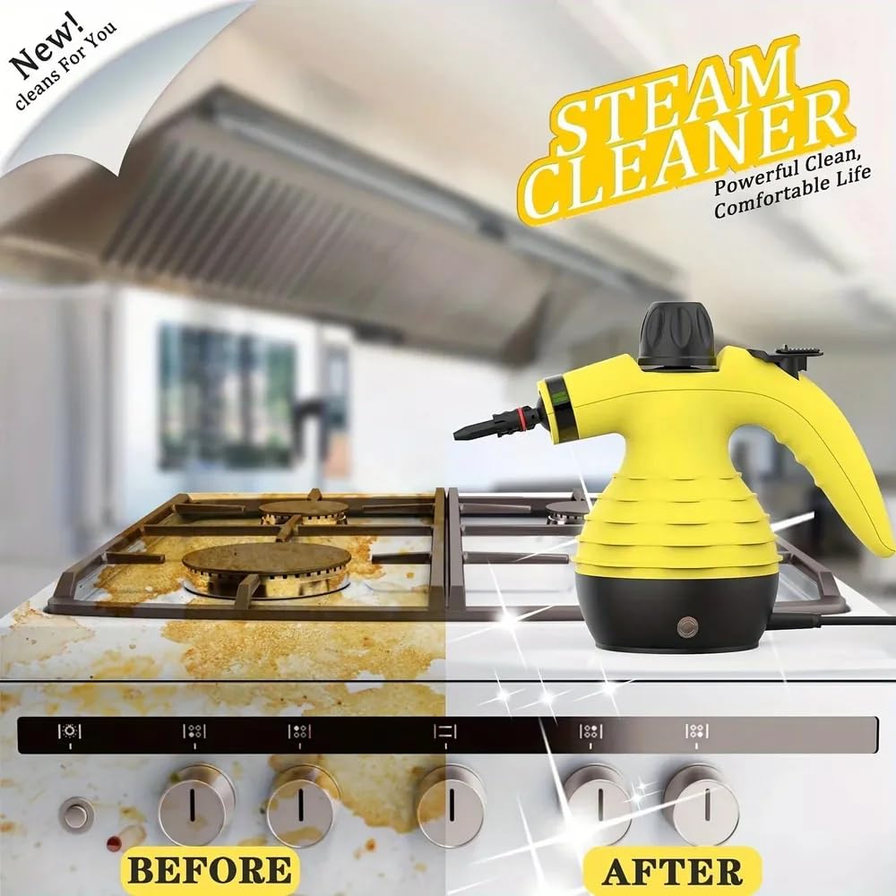 Virell™️ 9 in 1 Powerful Handheld High Temperature Steam Cleaner