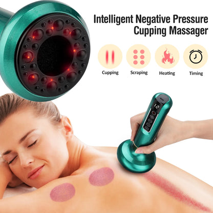 Virell™️ 12 Levels Body Sculpt Massager & Heat Cupping Machine