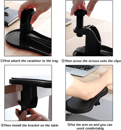 Virell™️ Adjustable Desktop Armrest Support Pad