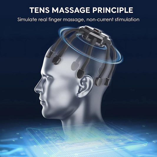 Virell™️ Electric Vibrating Head Scalp Massager Machine