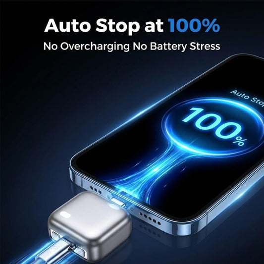 Virell™️ Smart Auto Stop Charging Safety Adapter (Fast Charging)
