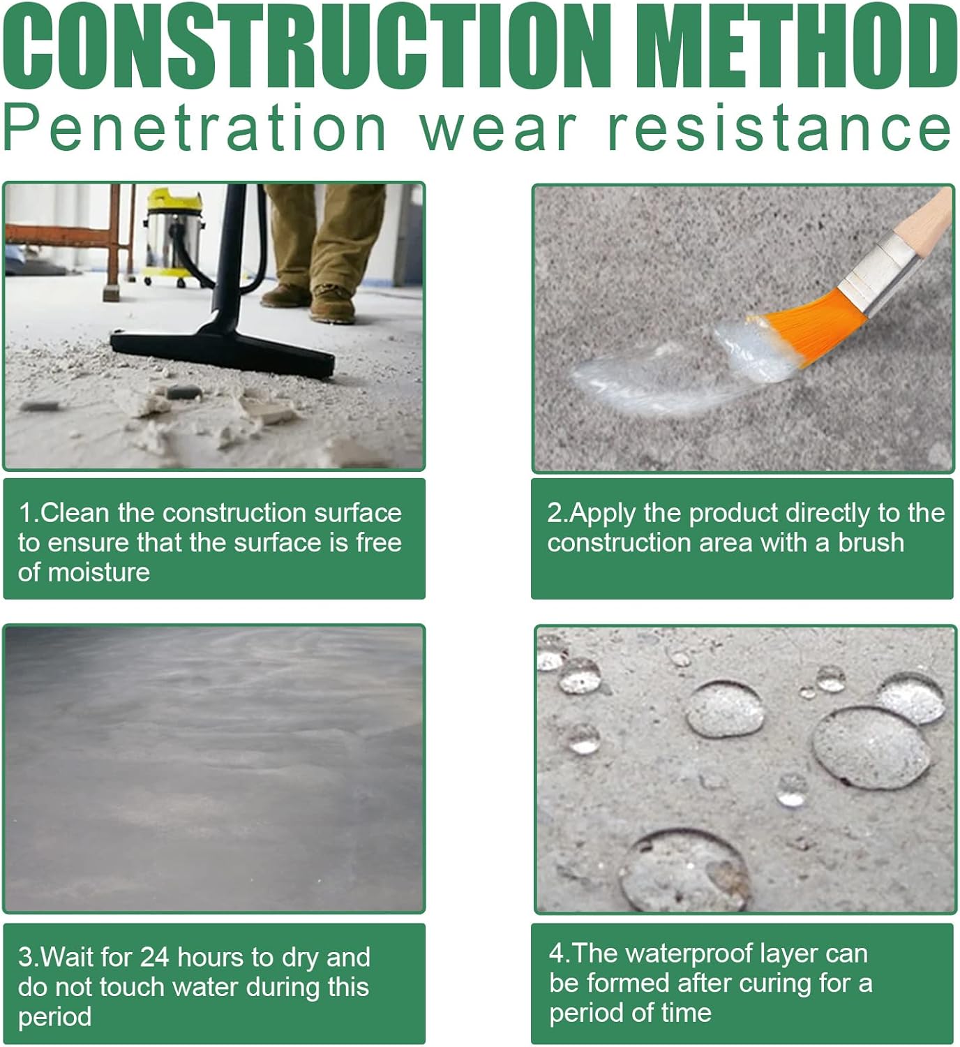 Virell™️ Polyurethane Waterproof Transparent Coating With Brush