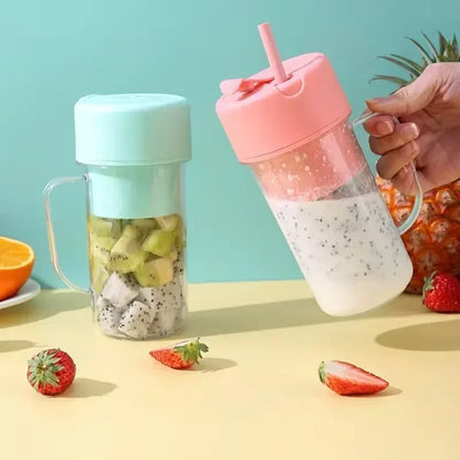 Virell™️ Electric Portable Smoothie Juicer Cup With Straw (420ML)