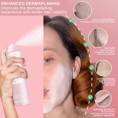 Virell™️ Hair Identifier Spray Remover With 4 Razors (114ML)