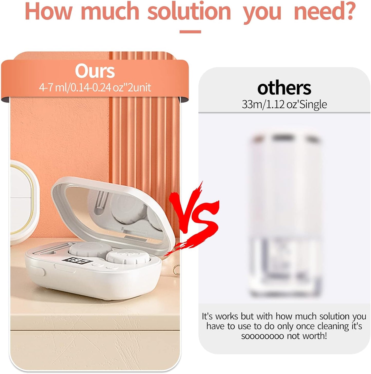 Virell™️ Portable UV Ultrasonic Lenses Cleaner Machine