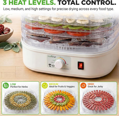 Virell™️ 5 Secition Trays Food Dehydrator Machine (For All Kinds Of Foods)