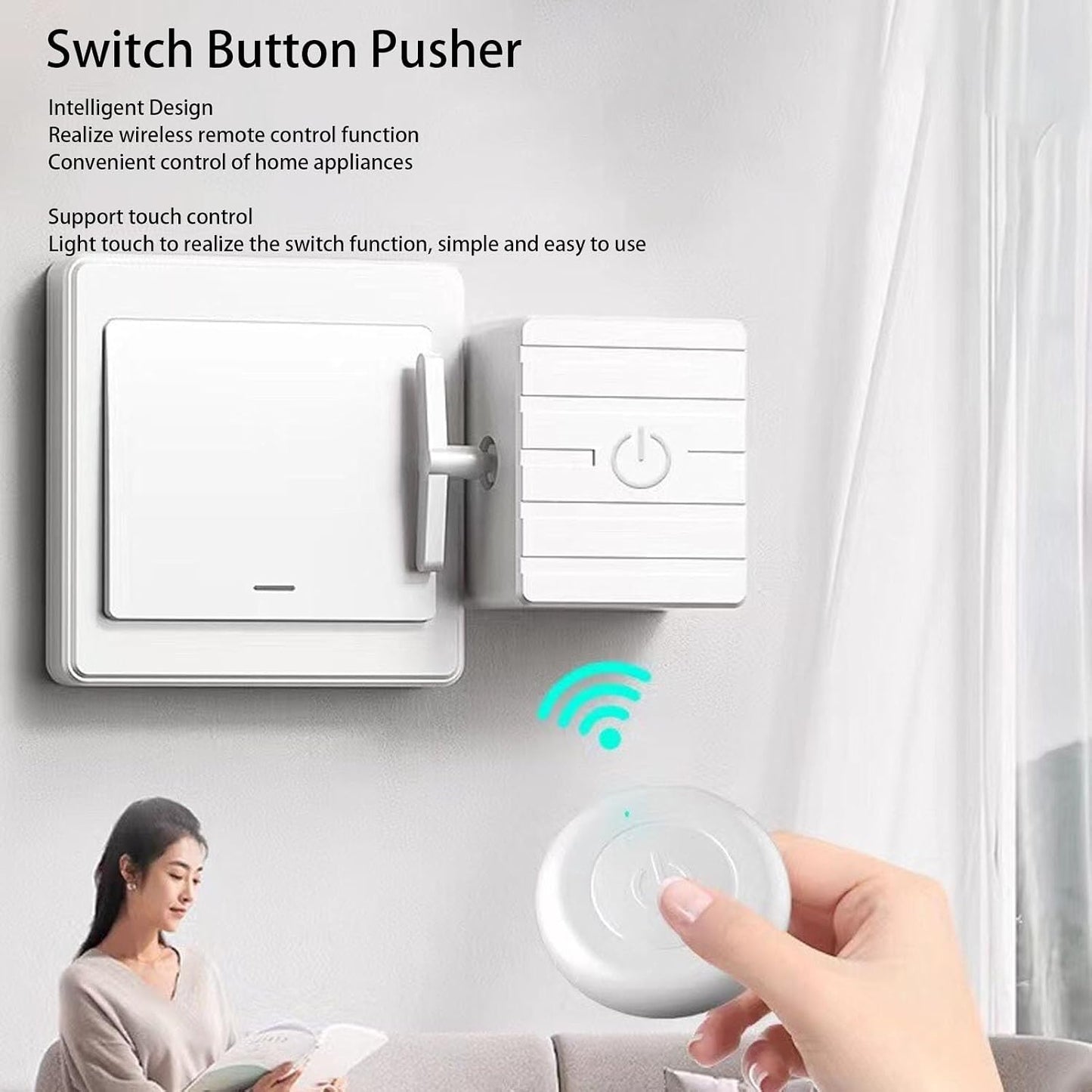 Virell™️ Smart Automatic Switch Bot Button Machine With Remote