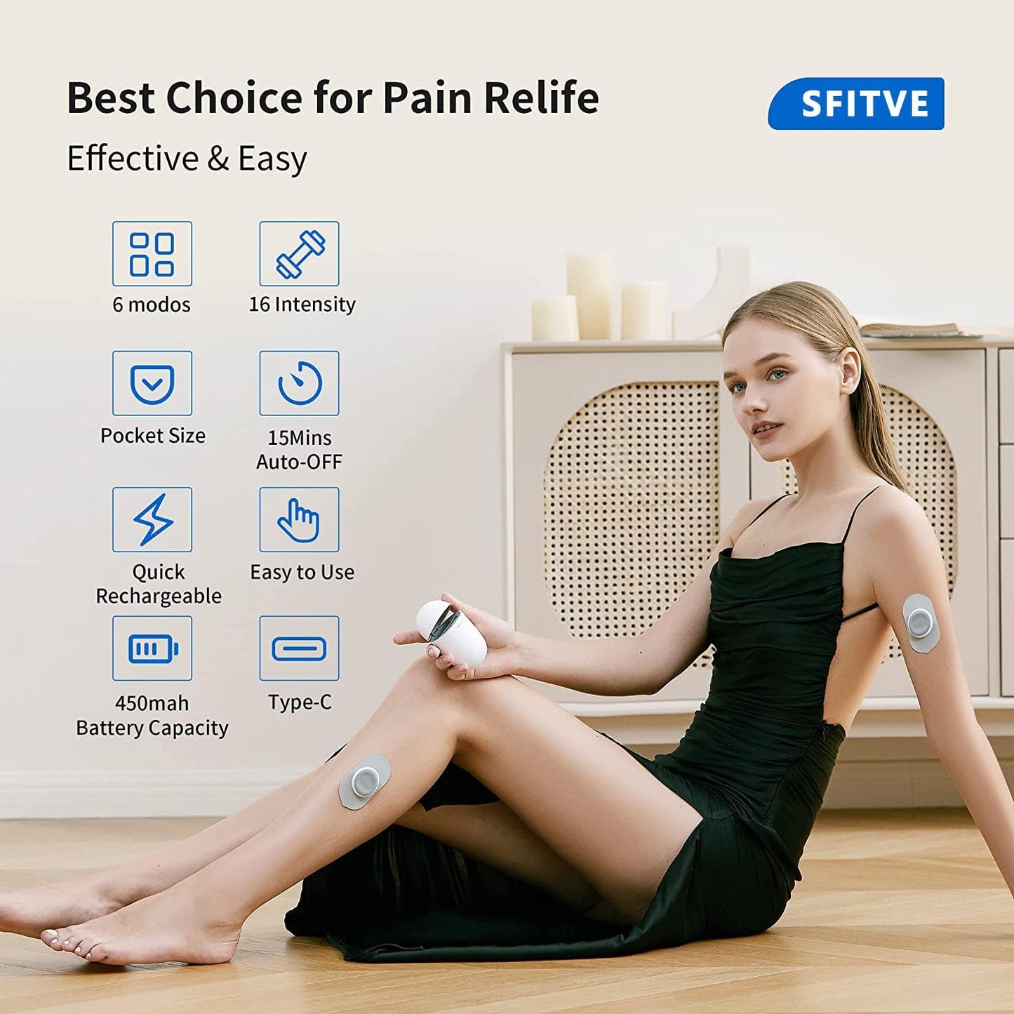 Virell™️ Portable Magic Body Massage Stickers With Case